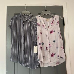 Two Lucky Brand Tops